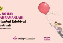 8. Roman Kahramanları İstanbul Edebiyat Festivali 2. Gün Programı festival ikinci gün